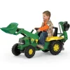 John Deere Ride-On Backhoe for Kids