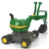 John Deere Sit-On Digger and Excavator for Kids