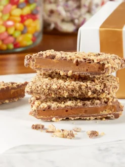 Jumbo Chocolate Almond Buttercrunch, 10 Oz. Box