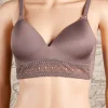 Lace-Trim Comfort Bra