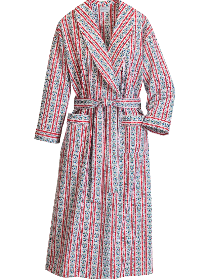 Lanz Tyrolean Flannel Wrap Robe