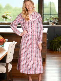 Lanz Tyrolean 50 Inch Flannel Nightgown