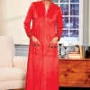 Lanz Zip-Front Fleece Robe