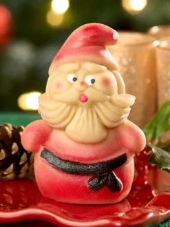 Large Christmas Marzipan Santa, 7 Ounces