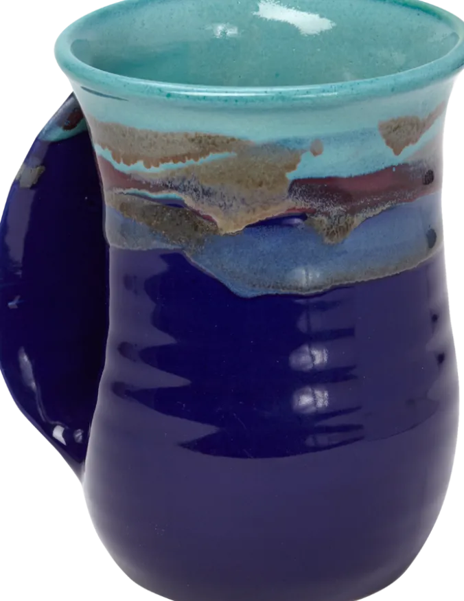 Left-Handed Handwarmer Pottery Mug
