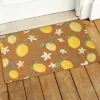 Lemon Blossom Indoor/Outdoor Doormat and Rug
