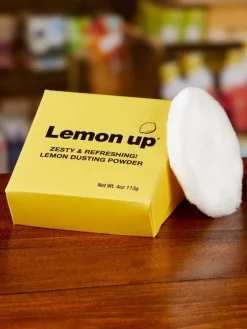 Lemon Up Talc-Free Dusting Powder With Puff