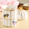 Lemon Verbena Birdcage Soy Wax Candle
