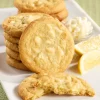 Lemon White Chocolate Chip Cookies by Mildred's Baked Goods, One Dozen