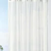 Light and Lineny Indoor/Outdoor Semi-Sheer Grommet Top Panel