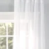 Light and Lineny Rod Pocket Sheer Panel by Country Curtains®