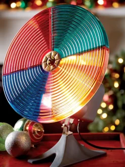 Lighted Christmas Tree Color Wheel