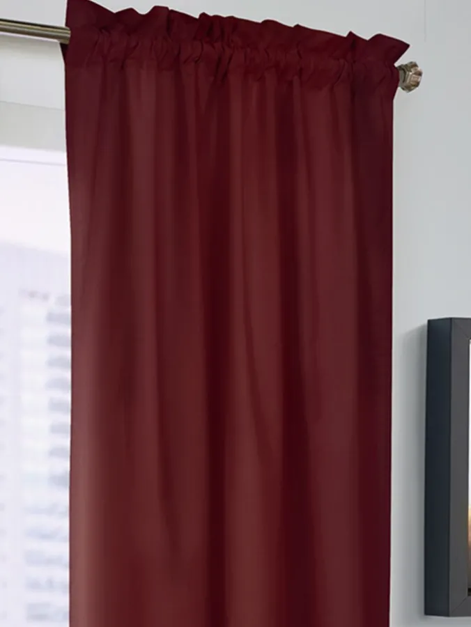Lightweight Insulated Rod Pocket Curtains