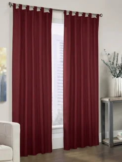 Lightweight Insulated Tab Top Curtains