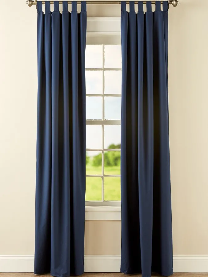 Lightweight Insulated Tab Top Curtains