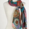 Lightweight Mandala Print Fashion Scarf