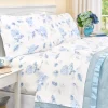 Lovely Hydrangea Supreme Sateen Portuguese Cotton Sheet Set