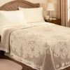 Magnificent Medallion Cotton Waffle-Weave Blanket or Throw