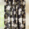 Magnolias in Bloom Lined Rod Pocket Curtains