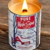 Maple Candle in a Maple Syrup Can