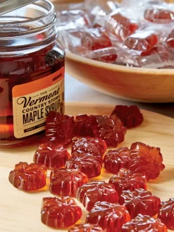 Maple Hard Candy Leaves, 12 Ounce Bag