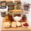 Maple Lovers Gift Box With Pure Vermont Maple Syrup, Cookies, Candy and Sweet Treats