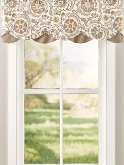Marisol Lined Rod Pocket Layered Valance