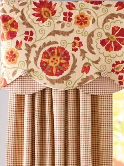 Marisol Lined Rod Pocket Layered Valance
