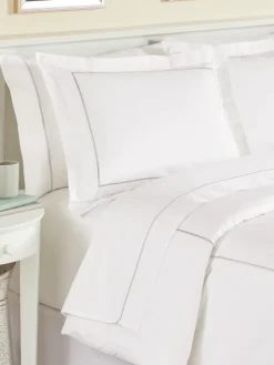 Marrow Stripe Cotton Percale Sheet Set