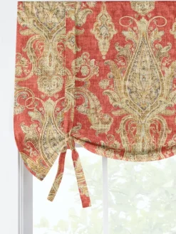 Maybelle Linen Rod Pocket Tie-Up Valance by Country Curtains®
