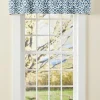 Medallion Medley Rod Pocket Tailored Curtain Valance