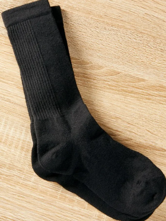 Men's All-Day Wool Dress Socks, 2 Pairs