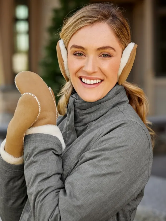 Men's and Women's Australian Sheepskin Earmuffs