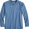 Men's Comfort Knit Long-Sleeve Sleep T-Shirt