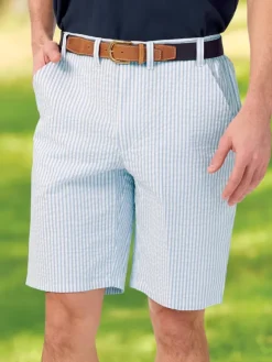 Men's Comfort Waist Seersucker Shorts