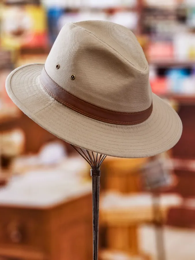 Men's Cotton Twill Adventure Hat