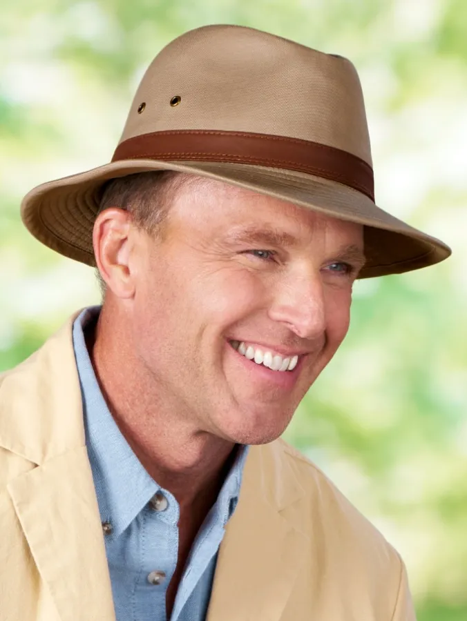 Men's Cotton Twill Adventure Hat