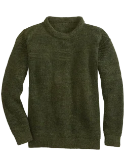 Men's Irish Wool Hillwalker Crewneck Sweater