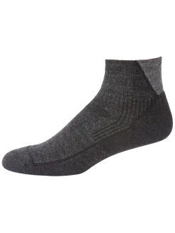 Men's Merino Wool Quarter-Crew Socks
