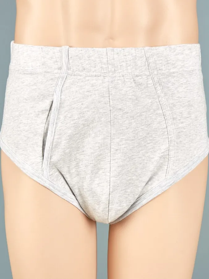 Men's Midrise Cotton Brief, 2 Pairs