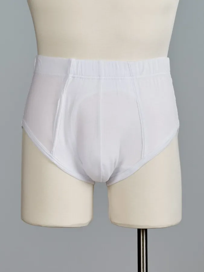 Men's Midrise Cotton Brief, 2 Pairs