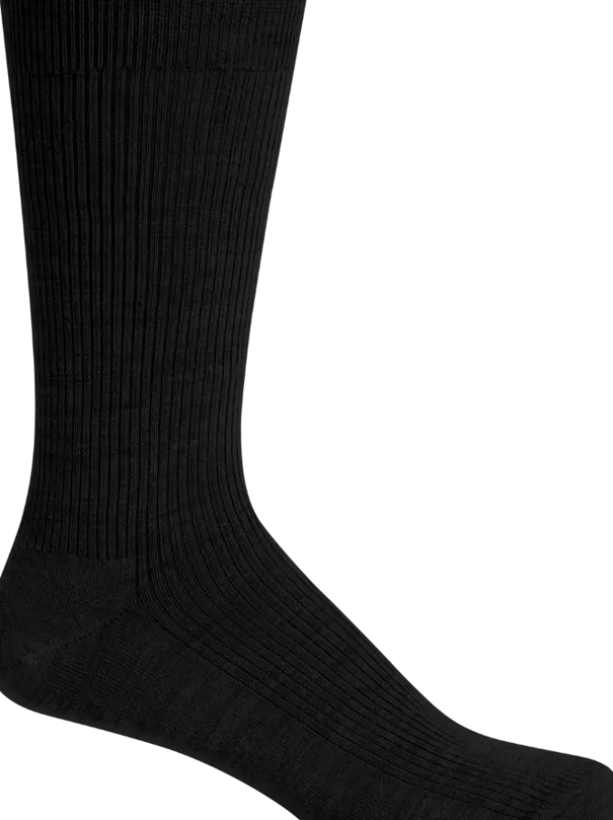 Men's Nonelastic Merino Wool Crew Socks