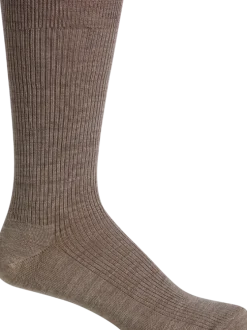 Men's Nonelastic Merino Wool Crew Socks