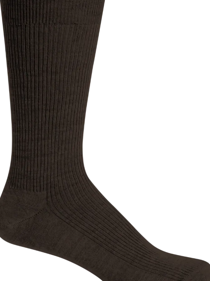 Men's Nonelastic Merino Wool Crew Socks