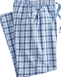 Men's Plaid Portuguese Cotton Percale Sleep Pant