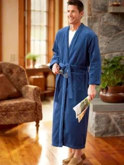 Men's Plush Terry Robe