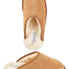 Men's Shearling-Lined Scuff Slippers
