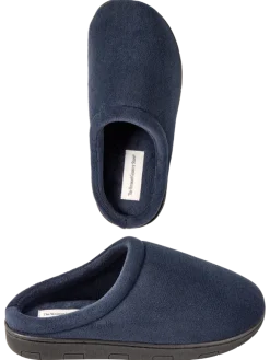 Men's Terry Cloth Scuff Slippers