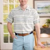 Men's Weekender Short-Sleeve Striped Cotton Shirt