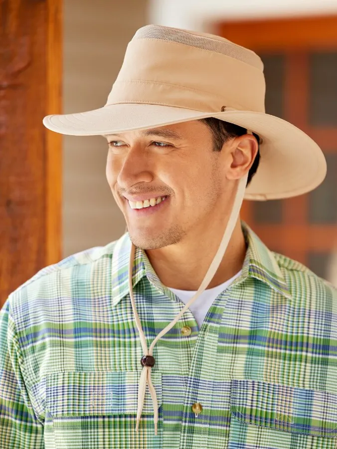 Men's Wide Brim Sun Hat